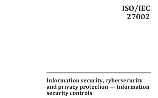 ISO IEC 27002:2022 pdf download