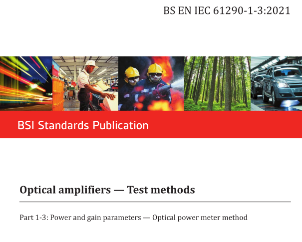 BS EN IEC 61290-1-3:2021 pdf download