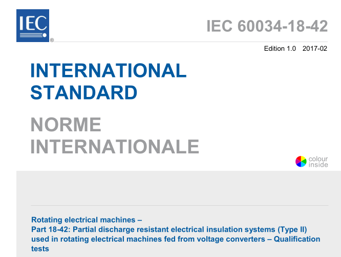 IEC 60034-18-42:2017 pdf download