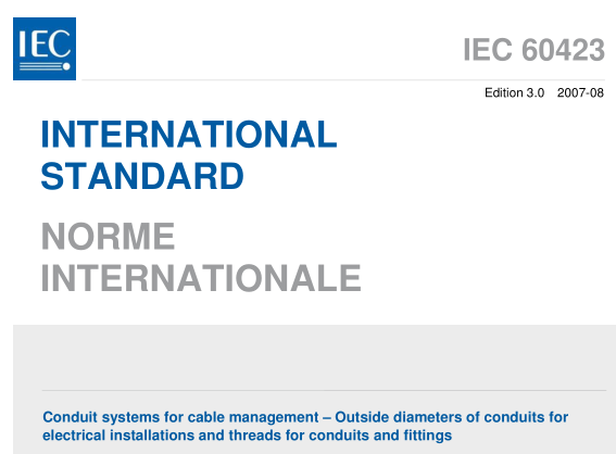 IEC 60423:2007 pdf download