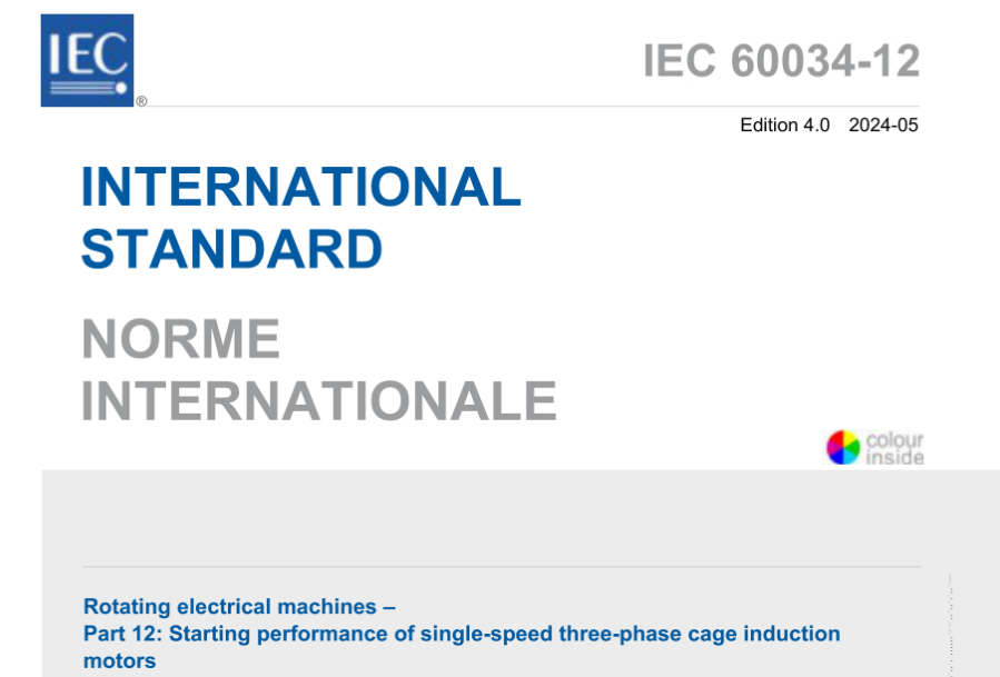 IEC 60034-12:2024 pdf download