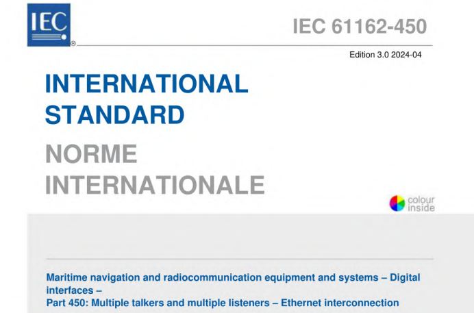 IEC 61162-450:2024 pdf download